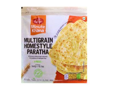 Haldirams Multigrain Home Style Paratha 360Gm (60G x 6P) Pack Of 12